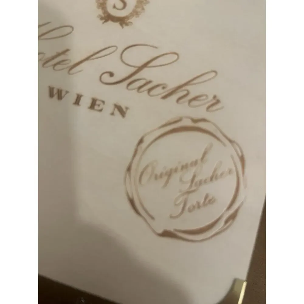 Wooden Cake Box measures inches